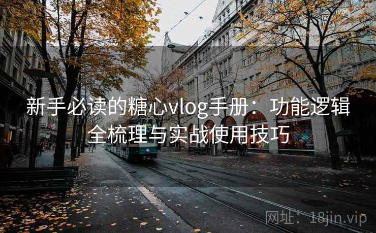 新手必读的糖心vlog手册：功能逻辑全梳理与实战使用技巧
